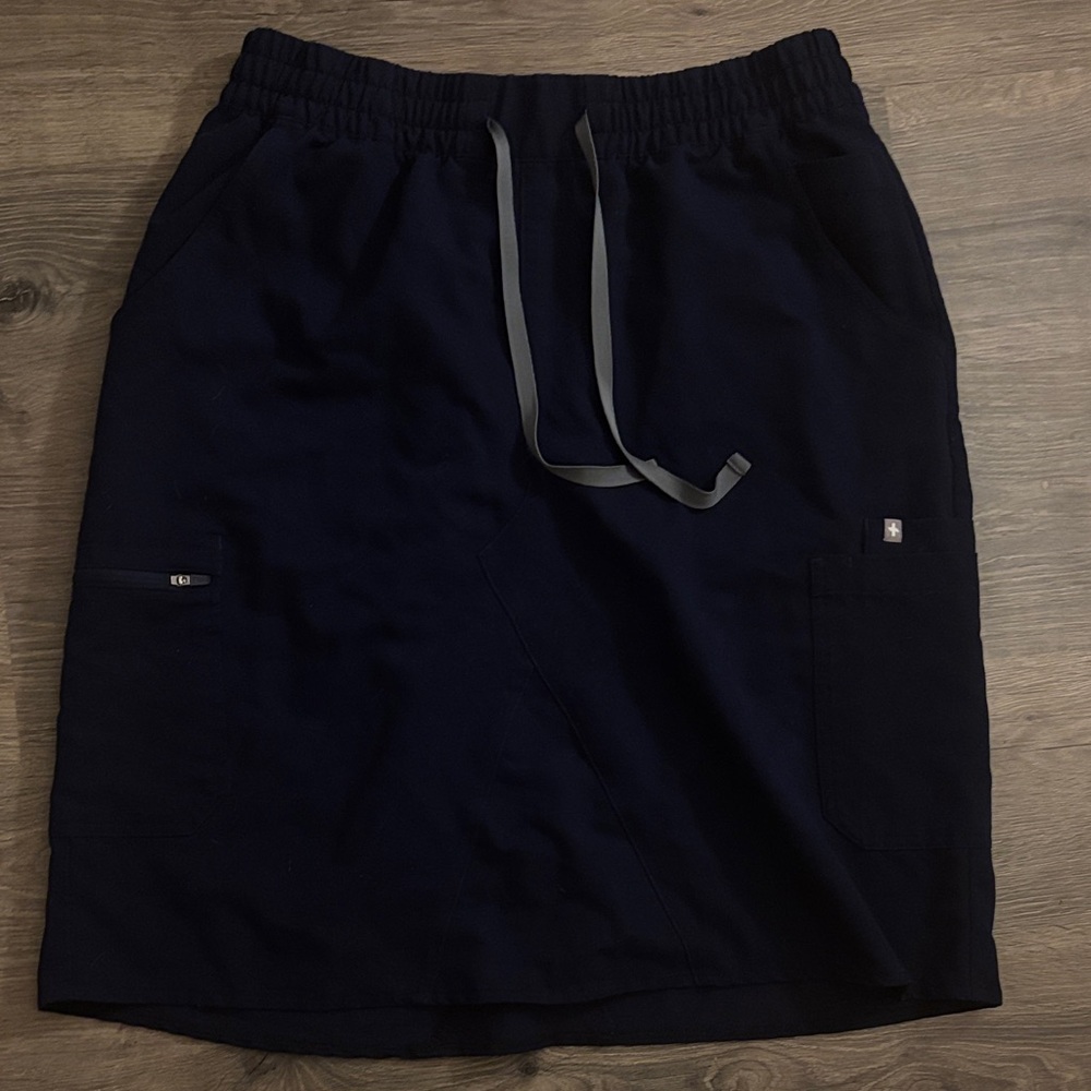 Navy Figs XL Scrub Skirt
